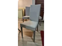 Sedia in legno con schienale alto Freda in offerta