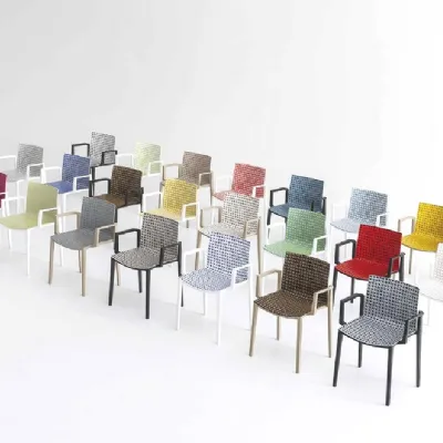 Sedia modello Clipperton blend senza braccioli di Gaber 