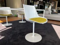 Sedia girevole Flow chair di Mdf a prezzo scontato