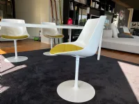 Sedia girevole Flow chair di Mdf a prezzo scontato