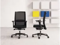 Sedia con schienale alto Hello di Las mobili in Offerta Outlet