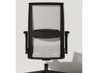 Sedia con schienale alto Hello di Las mobili in Offerta Outlet