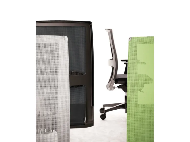 Sedia con schienale alto Hello di Las mobili in Offerta Outlet