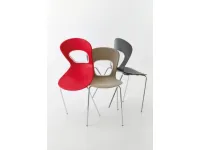 Sedia con schienale alto Holahoop di Veneta cucine a prezzo scontato