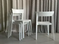Sedia impilabile modello Skin a prezzo riservato 