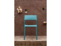 Sedia in plastica impilabile Trill bistr in Offerta Outlet