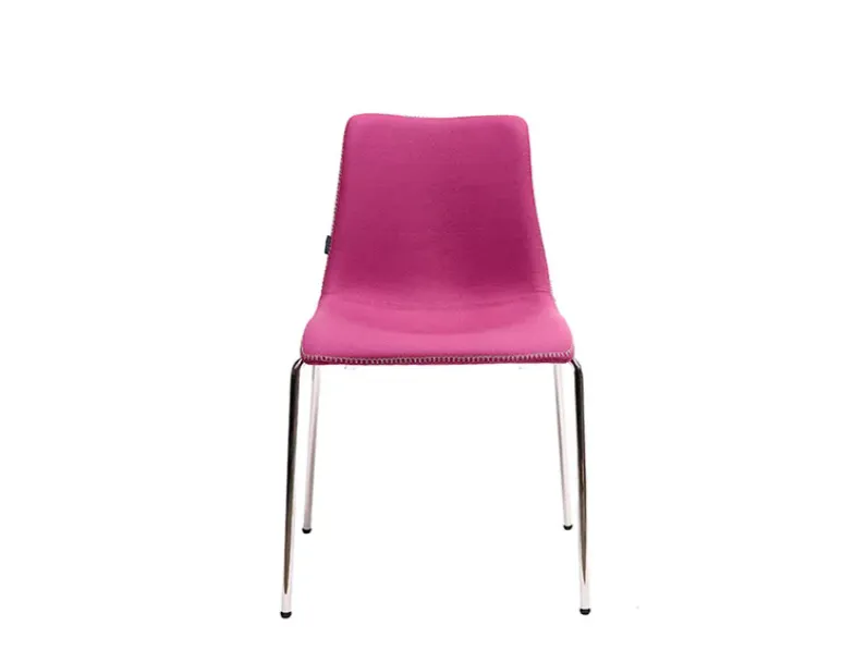 Sedia modello Zebra pop 4 gambe da cucina di Scab -56%