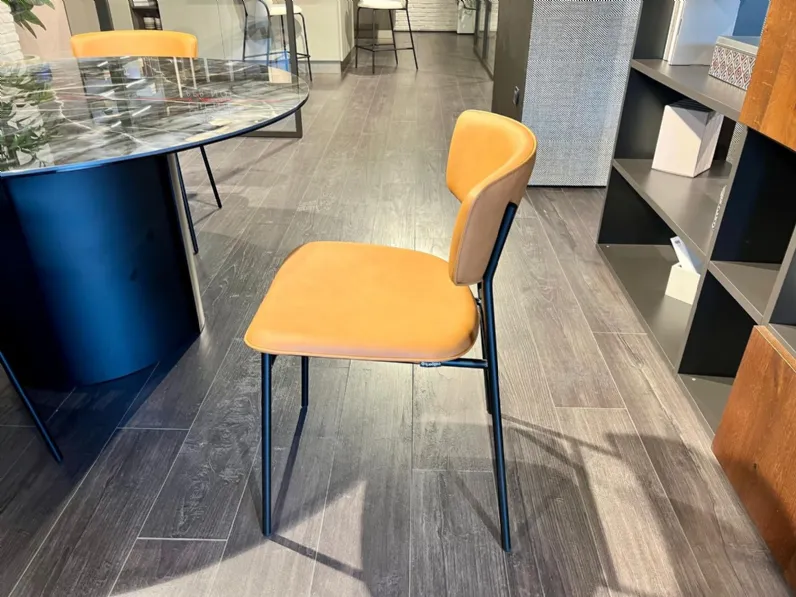 Sedia modello Fifties fissa di Calligaris 