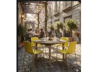 Sedia di Magis modello Sedia troy gialla struttura oro magis da cucina in offerta -71%