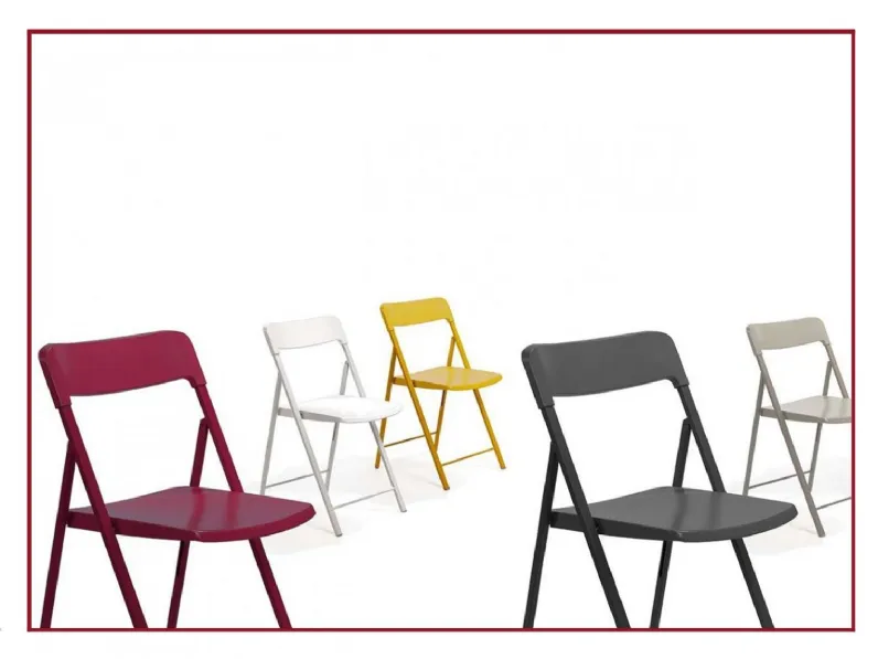 Sedia Zeta di Pezzani in OFFERTA OUTLET -25%