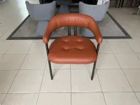 Sedia in pelle modello Greta di Cattelan italia 