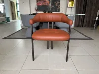 Sedia in pelle modello Greta di Cattelan italia 