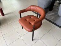 Sedia in pelle modello Greta di Cattelan italia 