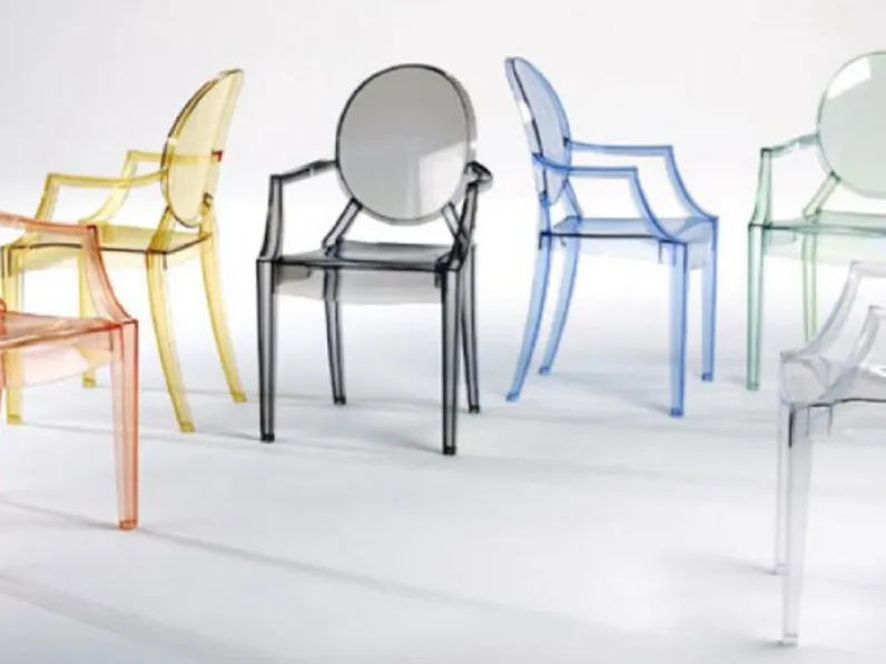 Sedia Louis ghost Kartell SCONTATA a PREZZI OUTLET