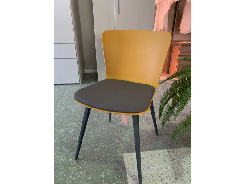 Sedia in plastica fissa Calla in Offerta Outlet
