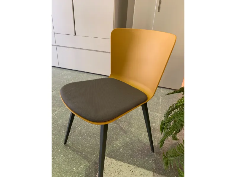 Sedia in plastica fissa Calla in Offerta Outlet