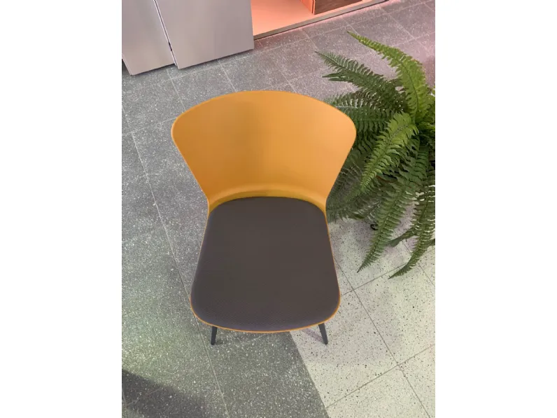 Sedia in plastica fissa Calla in Offerta Outlet