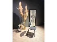 Sedia in plastica fissa Resina home scontata