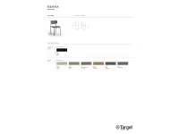 Sedia senza braccioli modello Osaka a prezzo riservato 