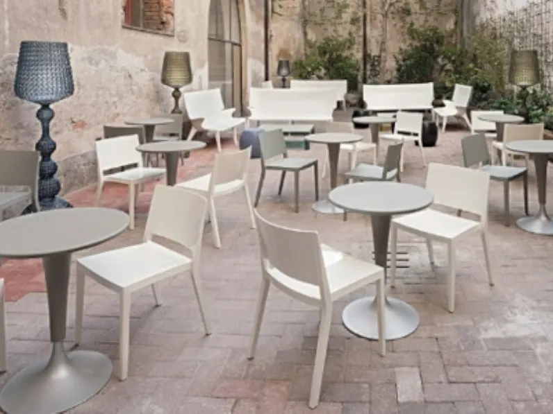 Sedia modello Lizz da soggiorno di Kartell -29%