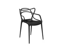 SEDIA Kartell Kartell masters nero a PREZZO OUTLET