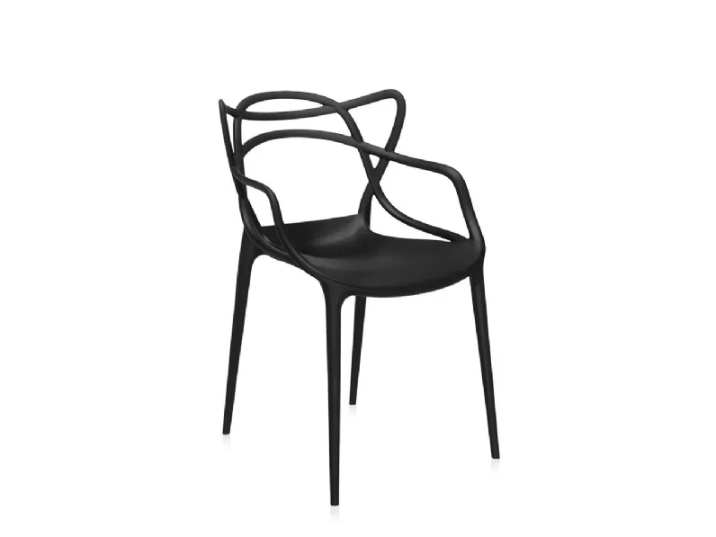 SEDIA Kartell Kartell masters nero a PREZZO OUTLET