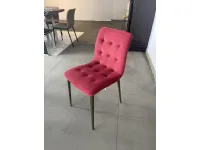 Scopri la sedia Kuga Bontempi senza braccioli a prezzo scontato!