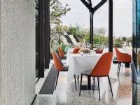 Sedia fissa Lea di Midj in Offerta Outlet