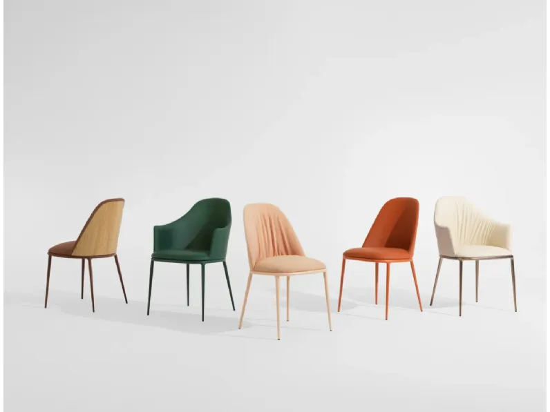 Sedia modello Lea da soggiorno di Midj -30%