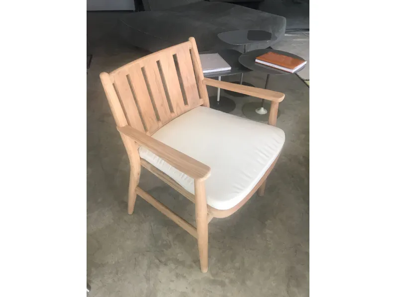 Sedia con braccioli Levante di Roda in Offerta Outlet