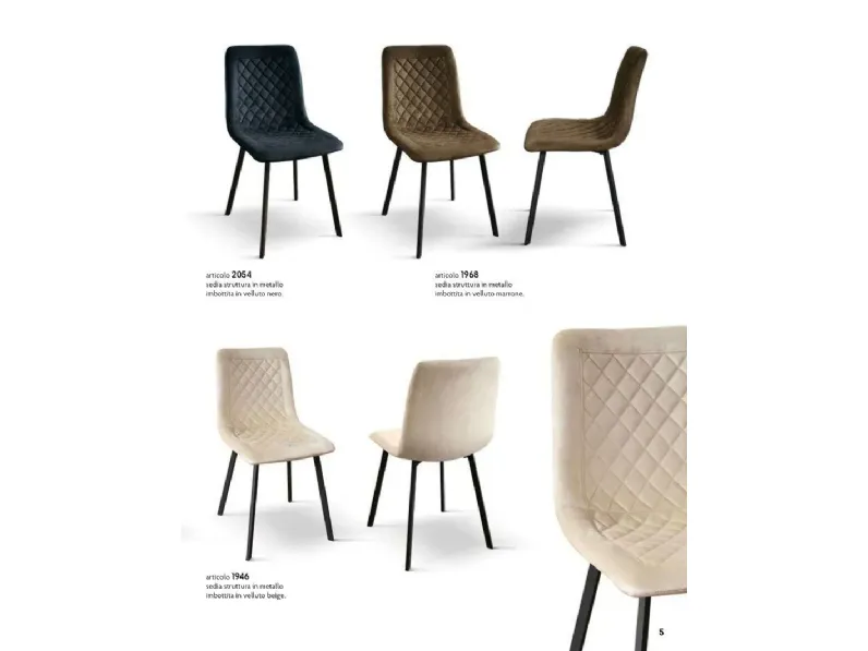 Sedia di Collezione esclusiva modello Lisa da cucina in offerta -50%