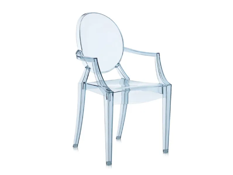 Sedia modello Lou lou ghost a marchio Kartell scontata del 29%