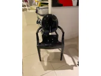 Sedia da giardino realizzata in plastica Lou lou ghost di Kartell 