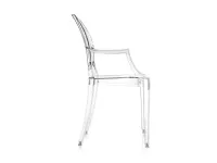 Sedia Louis ghost b4 trasparente Kartell a prezzo scontato