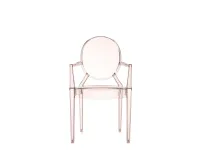 Sedia con braccioli Louis ghost di Kartell in Offerta Outlet