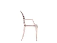 Sedia con braccioli Louis ghost di Kartell in Offerta Outlet