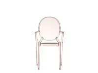 Sedia con braccioli Louis ghost di Kartell in Offerta Outlet