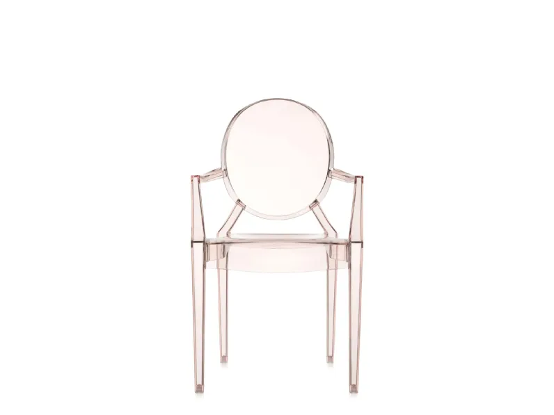 Sedia con braccioli Louis ghost di Kartell in Offerta Outlet