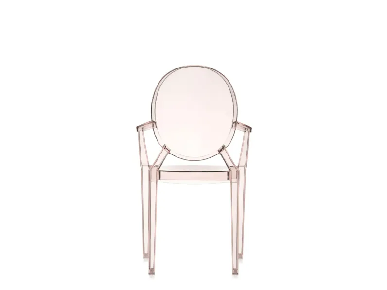 Sedia con braccioli Louis ghost di Kartell in Offerta Outlet