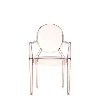 Sedia con braccioli Louis ghost di Kartell in Offerta Outlet