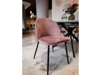 Sedia Lul da soggiorno realizzata in metallo scontata del 44%