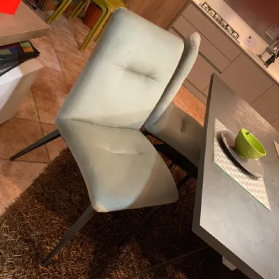 Sedia con schienale medio Luna Sedit in Offerta Outlet