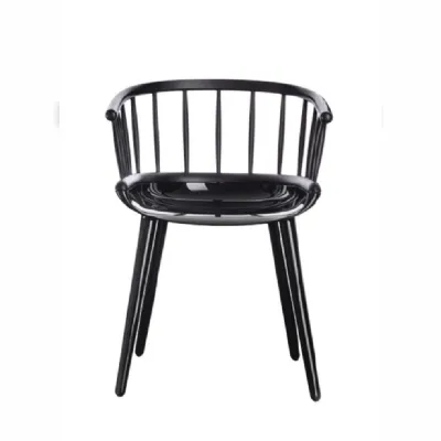 Sedia Magis Cyborg Stik in legno con braccioli, offerta outlet. Max 75cm.