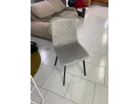 SEDIA Md work 4 sedie velluto luxury fine serie PREZZI OUTLET