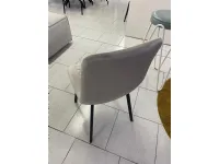 SEDIA Md work 4 sedie velluto luxury fine serie PREZZI OUTLET