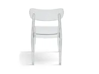 Sedia senza braccioli Sedia trasparente  di Md work a prezzo Outlet