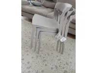 Sedia Mira da cucina realizzata in plastica scontata del 27%