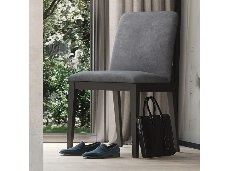 Sedia senza braccioli 1329 di Mobilificio bellutti in Offerta Outlet