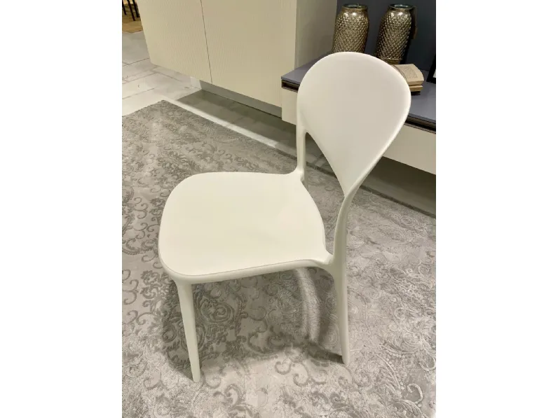 Sedia in plastica modello Abby di Connubia 