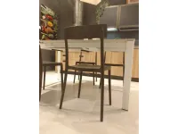 Sedia da cucina realizzata in plastica Argo di Connubia 